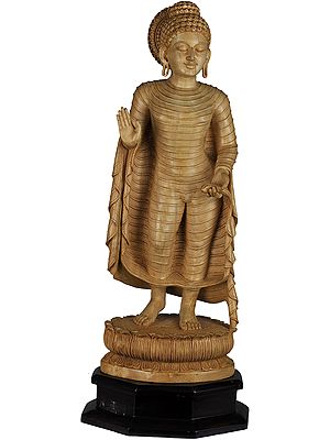 Standing Buddha Granting Abhaya