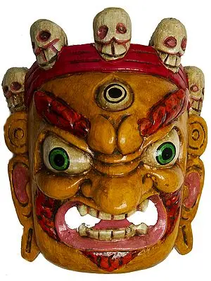 Mahakal Mask (Wall Hanging)