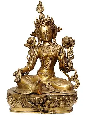 Goddess Green Tara (Tibetan Buddhist Deity)