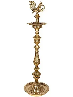 Peacock Lamp