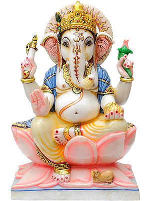 Kamalasana Ganesha