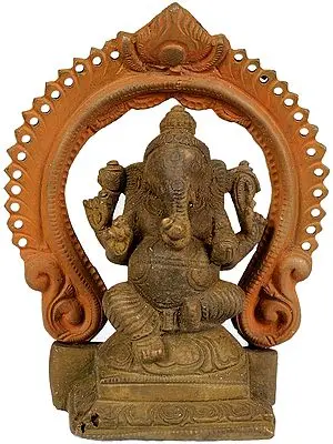 Enthroned Ganesha