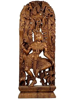 Yakshi Dancing with a Mirror in Hand
