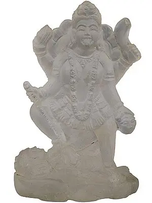 Mother Goddess Kali (Carved in Crystal)