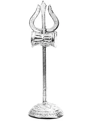 The Trident of Lord Shiva with Damaru