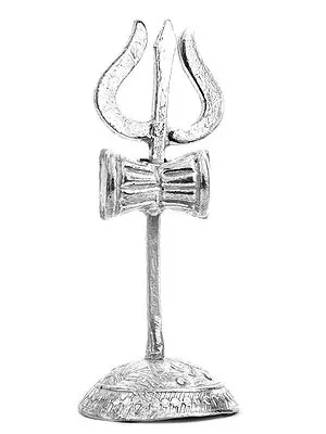 The Trident with Damaru