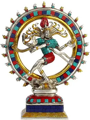 13" Nataraja In Brass | Handmade | Made In India