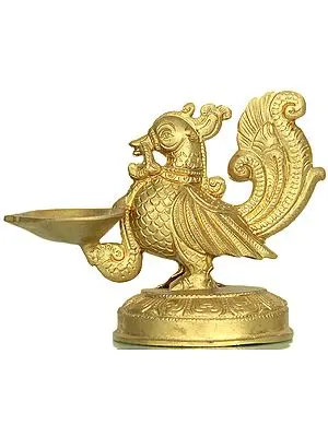Peacock Lamp