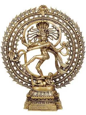 23" Nataraja In Brass | Handmade | Made In India