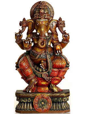 Tryakshara Ganesha