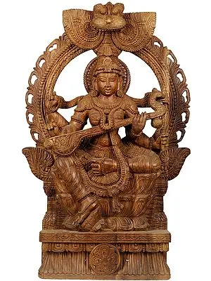 Kamalasana Saraswati Enshrining Prabhavali