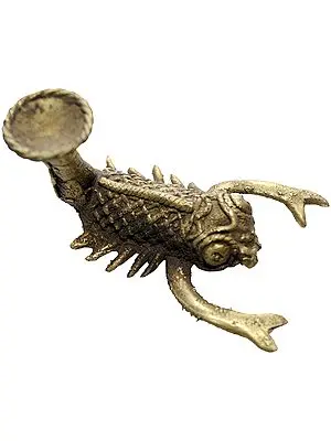 Crab Lamp (Folk Statue from Bastar)