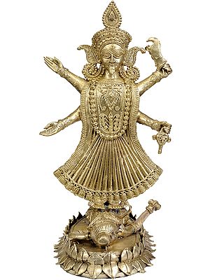 Dakshin Kali (Folk Statue from Bastar)