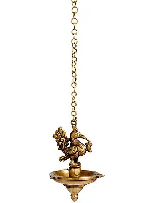 Peacock Ceiling Lamp