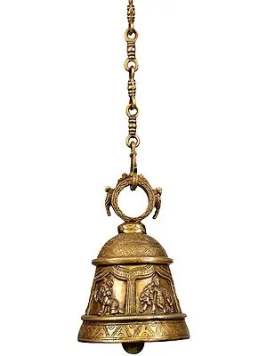 Shri Krishna Temple Ceiling Bell