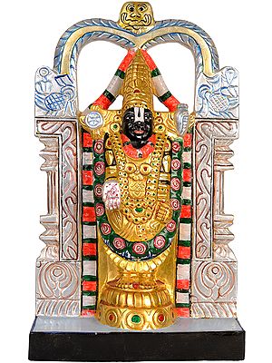 Lord Venkateshvara as Balaji at Tirupati