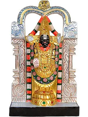 Lord Venkateshvara as Balaji at Tirupati