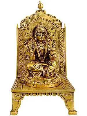 Enthroned Goddess Lakshmi