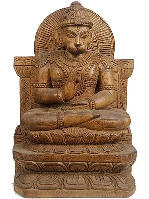 Lord Hanuman Peaching the Ramayana