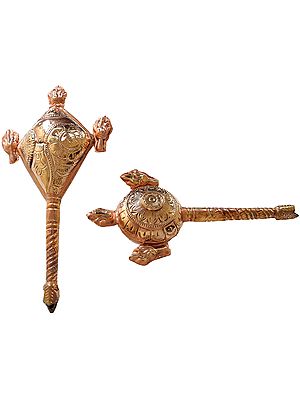 Vaishnava Symbols -  Shankha and Chakra