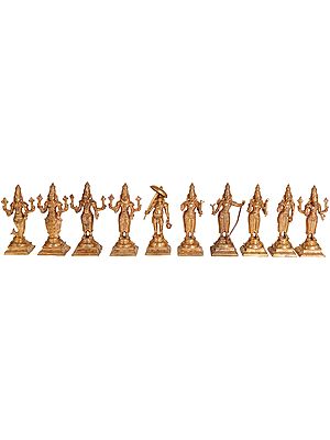 Dashavtara (Set of Ten Sculptures)
