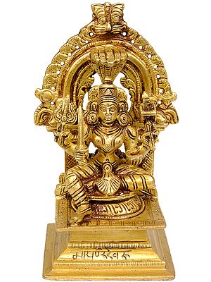 5" Devi Mariamman Idol in Brass | Handmade | Made in India