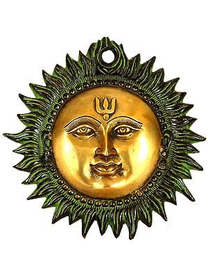 Surya the Sun God (Wall Hanging)