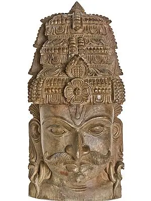 Wall Hanging Mask of Arjuna