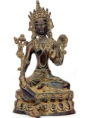 Tibetan Buddhist Saviour Goddess Green Tara