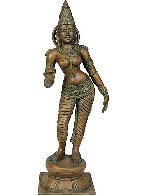 Superfine Sculpture of Goddess Parvati