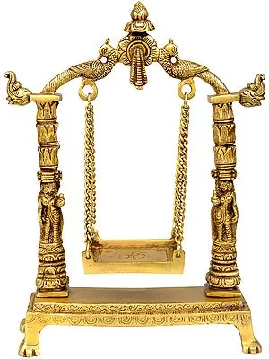 11" Swing for Your Lord in Brass | Handmade | Made in India