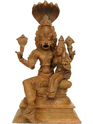 Lord Narasimha with Lakshmi Ji
