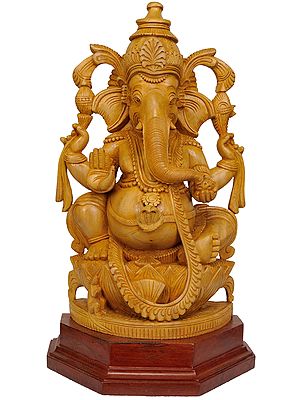Lord Ganesha Granting Abhaya