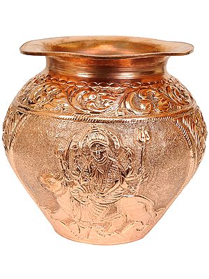 Jai Mata Di Puja Kalash (Goddess Durga Sacred Pot)