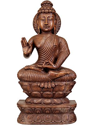 Lord Buddha Interpreting His Dharma