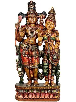 Large Size Shiva-Parvati (The Ideal Householders)