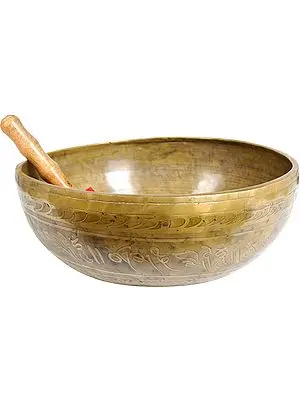 Five Dhyani Buddhas Tibetan Buddhist Ritual Singing Bowl