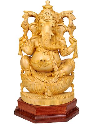 Kamalasana Bhagawan Ganesha