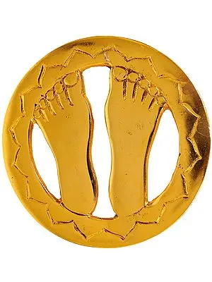 The Auspicious Feet of Mother (Aurobindo Ashram)