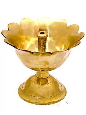 Lotus Wick Lamp