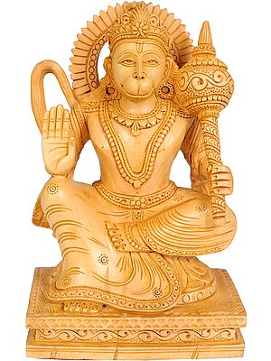 Hanuman Ji Granting Abhaya