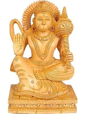 Hanuman Ji Granting Abhaya