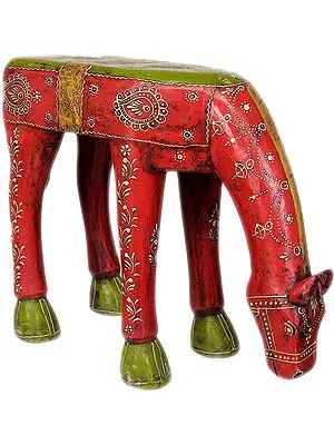 Decorated Horse Table