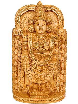 Lord Venkateshvara as Balaji at Tirupati