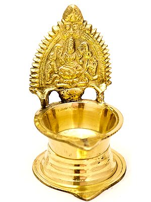Goddess Lakshmi Puja Lamp