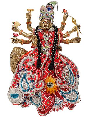 Mother Goddess Durga with Costume
