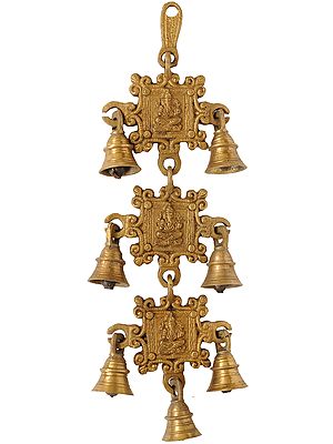 Lord Ganesha Hanging Bells