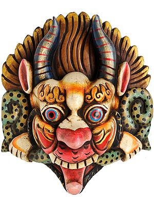 Tibetan Buddhist Yamantaka Mask