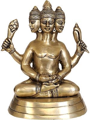 13" Shanmukha In Brass | Handmade | Made In India