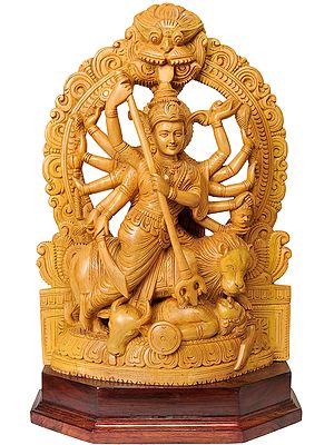 Ten-armed Mahishasuramardini Goddess Durga